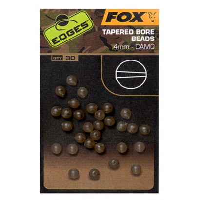 EDGES CAMO TAPERED BORE BEAD 4MM