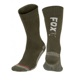 FOX THERMOLITE SOCKS GREEN SILVER