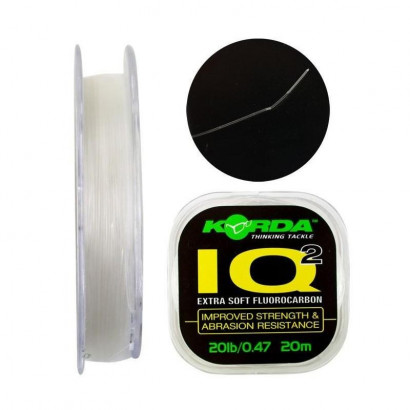 KORDA IQ 2 FLUOROCARBON 20 LB – 0,47 MM