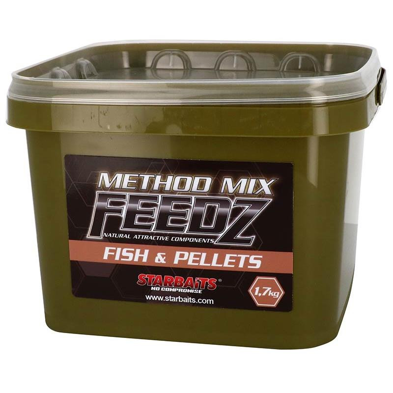 STARBAITS FEEDZ METHOD FISH & PELLETS 1,7 kg.