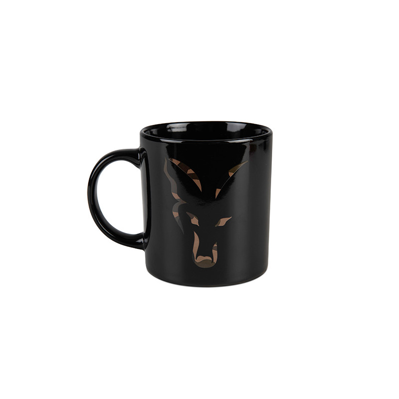 FOX BLACK & CAMO HEAD CERAMIC MUG