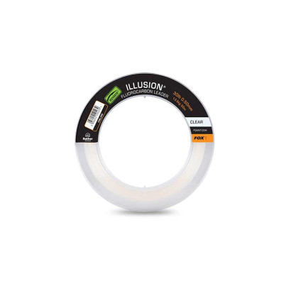 Fox Illusion Fluorocarbon Leaders CLEAR